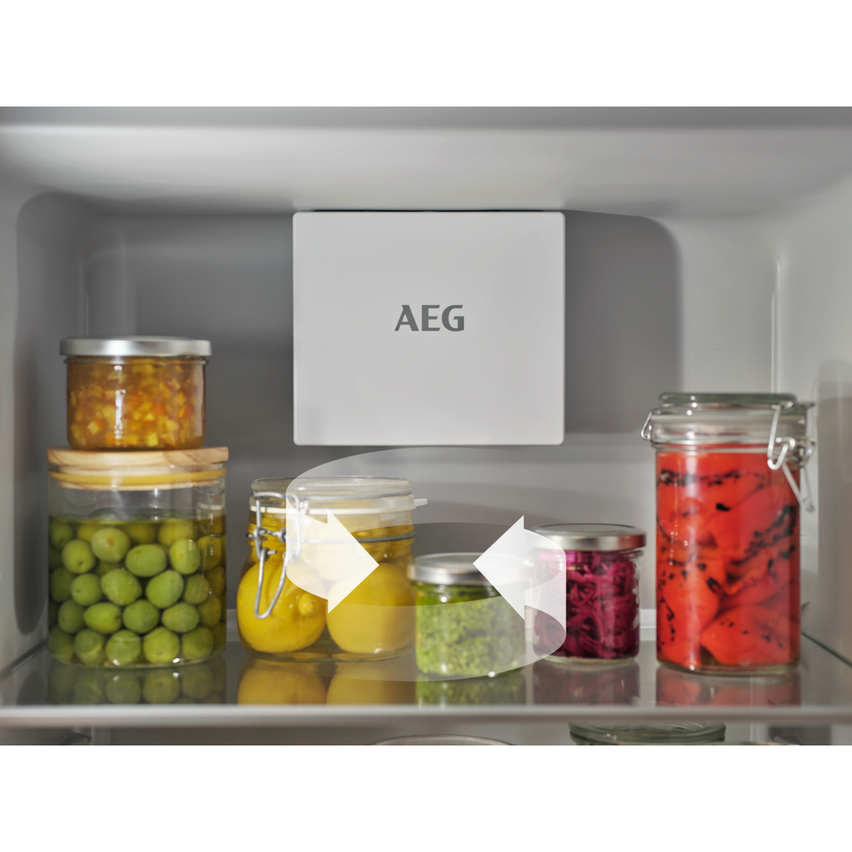 AEG - Integrated fridge freezer - NSC7G751ES