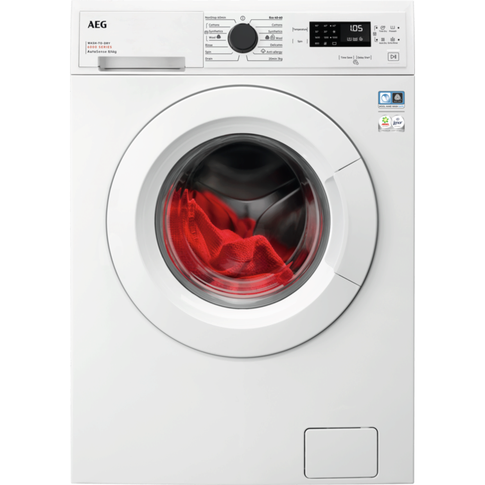 AEG - Freestanding washer dryer - LWX60846B