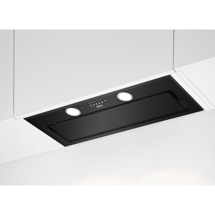 AEG - Black cooker hood - DGE5861HB