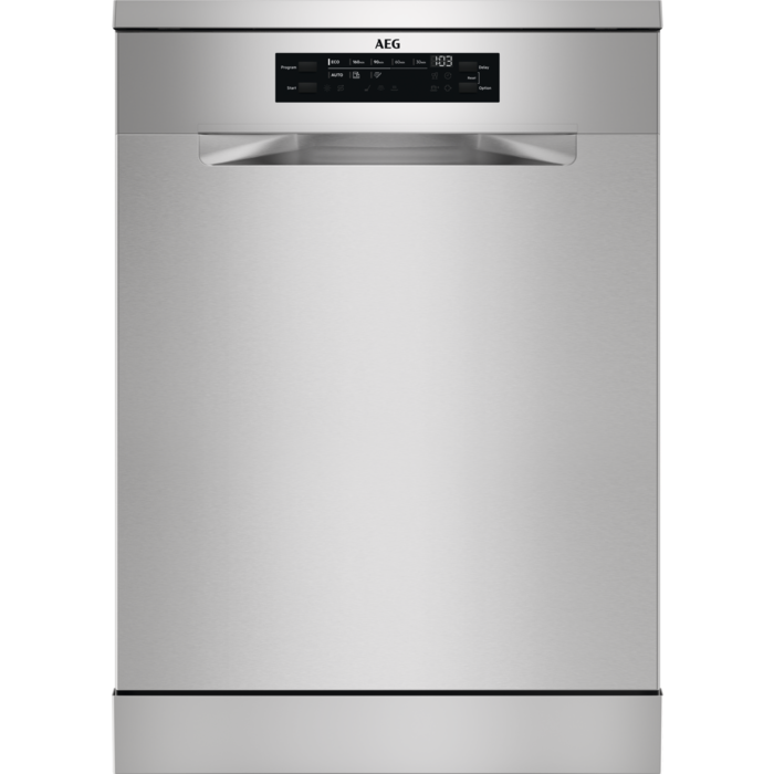 AEG - Freestanding dishwasher - FFB53937ZM